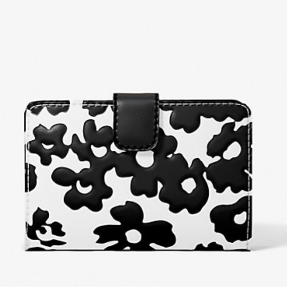 Michael Kors Jet Set Medium
Floral Print Bi-Fold Wallet  NWT $278 - Picture 16 of 16